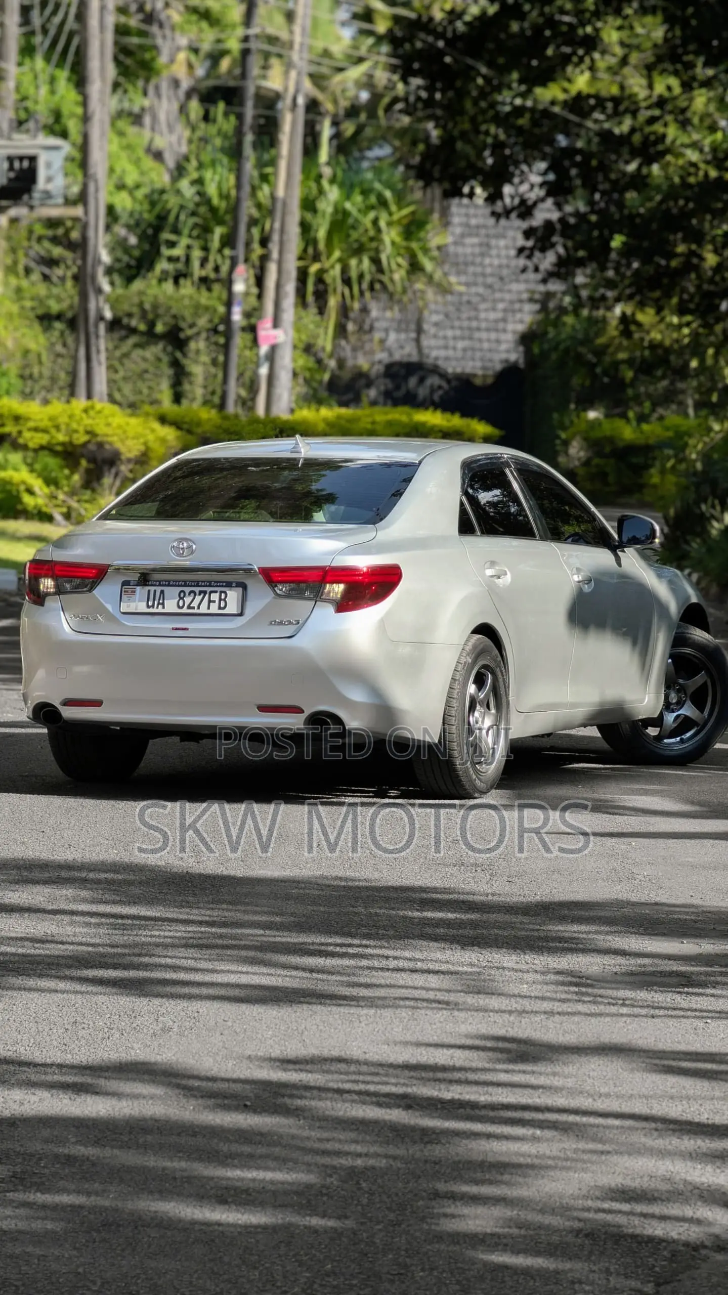 Toyota Mark X 2013 Silver