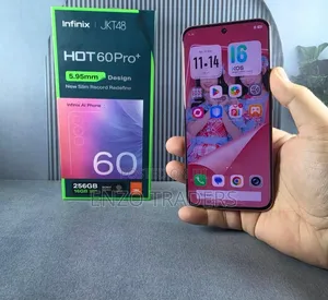New Infinix Hot 60 Pro+ 256 GB Pink