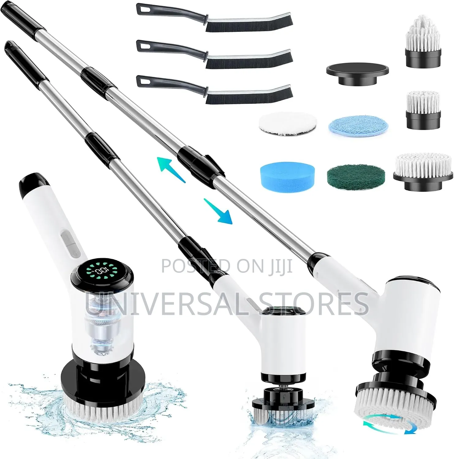 Electric Spin Scrubber Machine