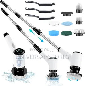 Electric Spin Scrubber Machine