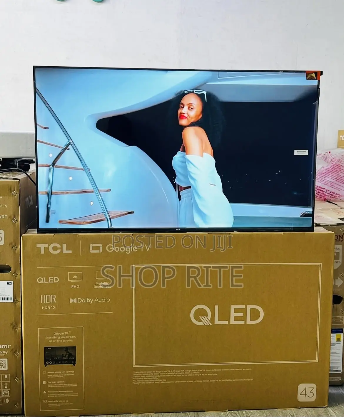 TCL 43 Inches Smart Qled Orginal TVS