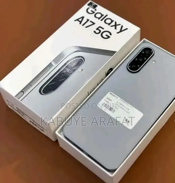 New Samsung Galaxy A17 5G 256 GB Gray
