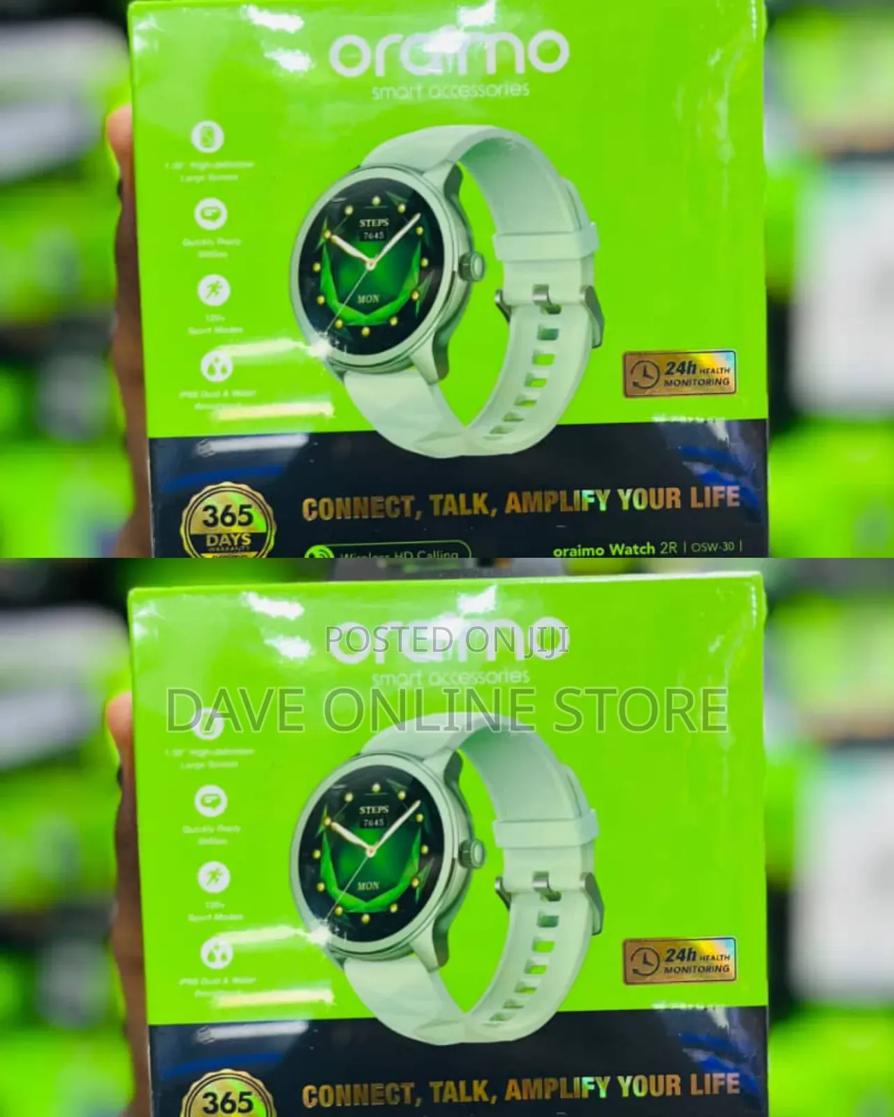 Oraimo Watch 2R | OSW-30 Wireless Calling Smartwatch