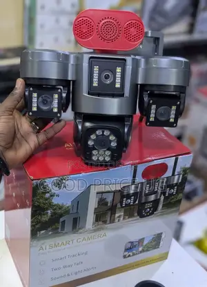Multi-Lens AI Smart PTZ Security Camera