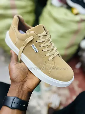 Mens Trendy Fashion Sneakers Casual Low Cut Suede Shoes