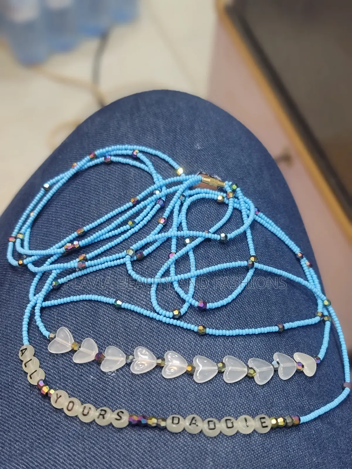 Branded Sparkling Waist Beads