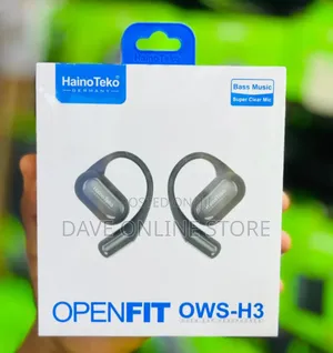 HainoTeko OpenFit OWS-H3 Open-Ear Wireless Headphones