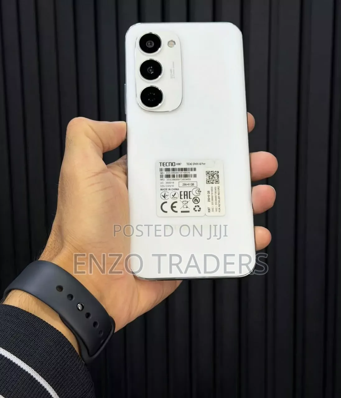 New Tecno Spark 40 Pro+ 256 GB White