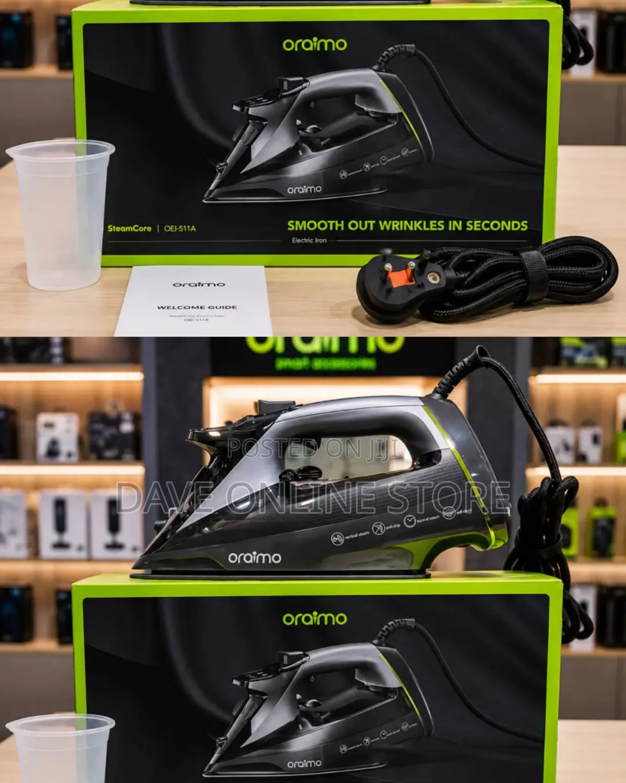 Oraimo SteamCore Electric Iron