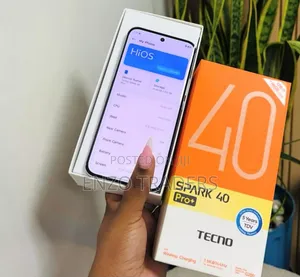 New Tecno Spark 40 Pro+ 256 GB White