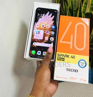 New Tecno Spark 40 Pro+ 256 GB White