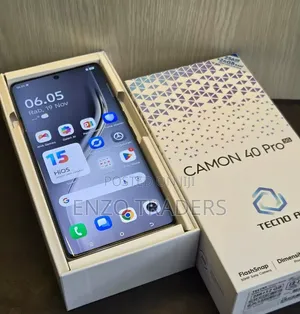 New Tecno Camon 40 Pro 5G 256 GB Black