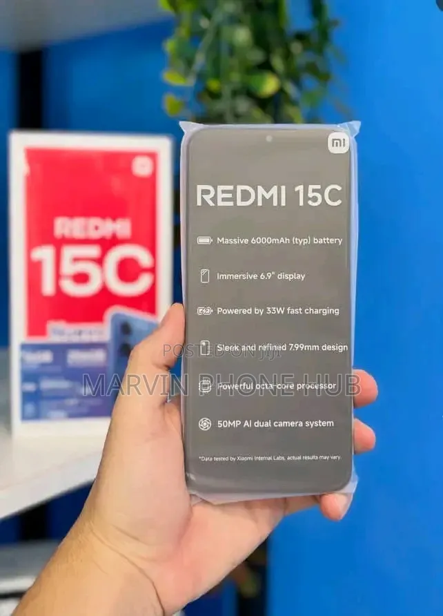 New Xiaomi Redmi 15C 4G 256 GB Blue