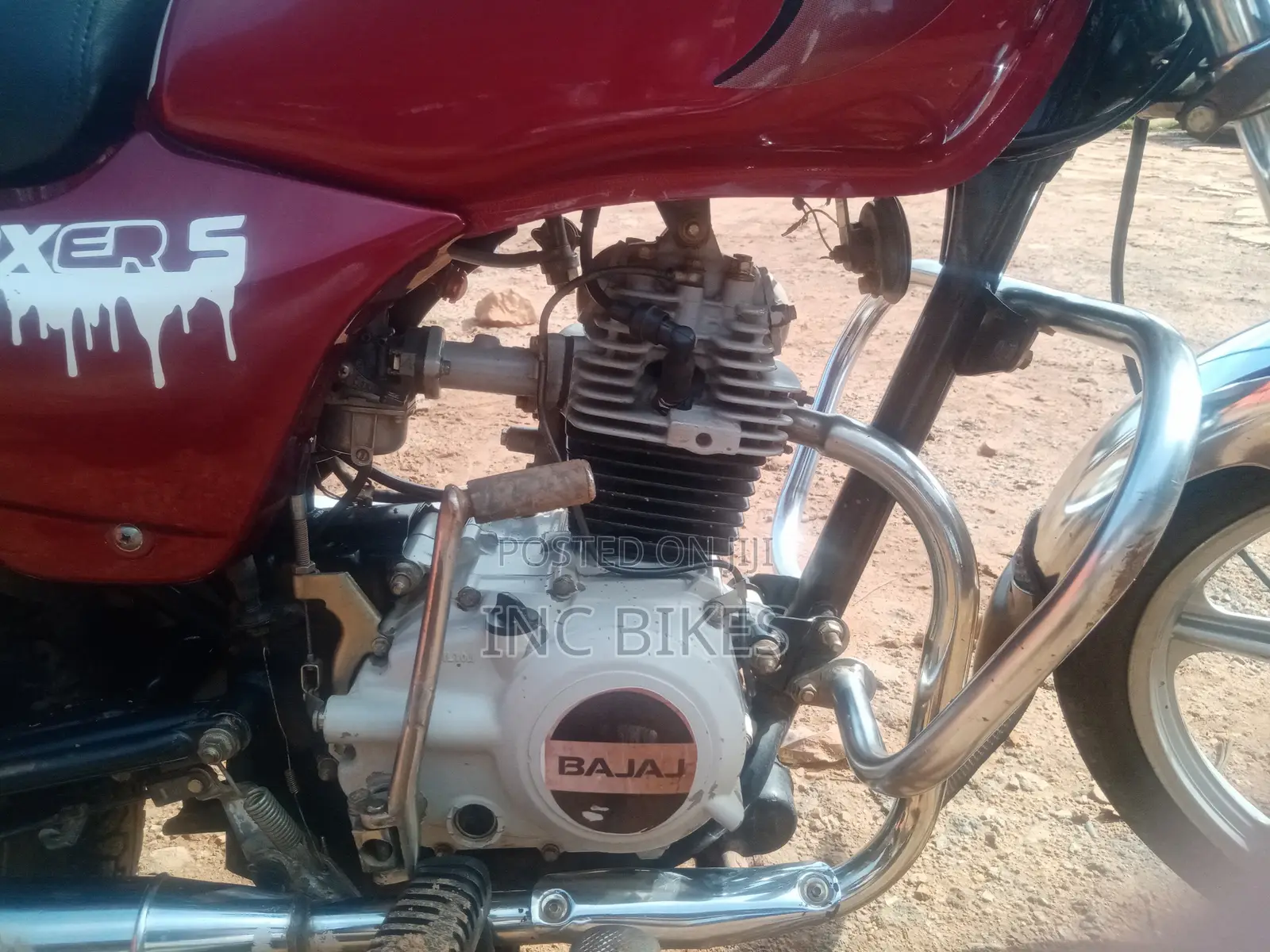 Bajaj Boxer 2017 Red