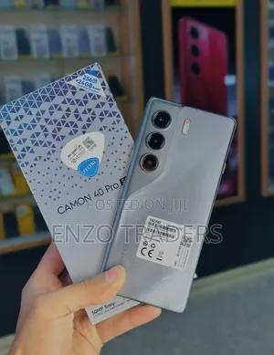 New Tecno Camon 40 Pro 5G 256 GB Silver