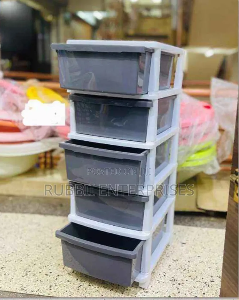 Plastic Drawer ~ Grey