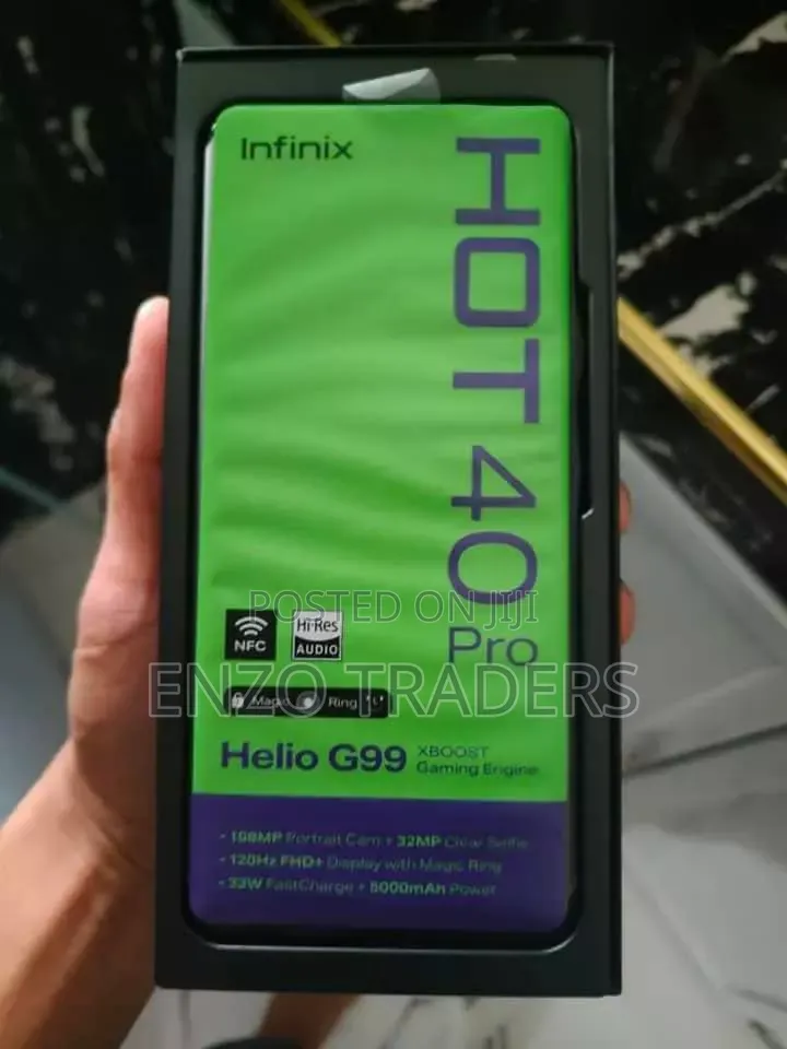 New Infinix Hot 40 Pro 256 GB Gold