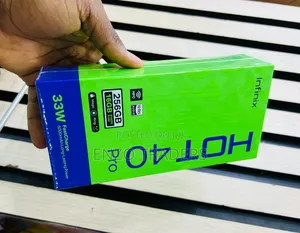 New Infinix Hot 40 Pro 256 GB Black
