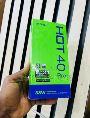 New Infinix Hot 40 Pro 256 GB Black