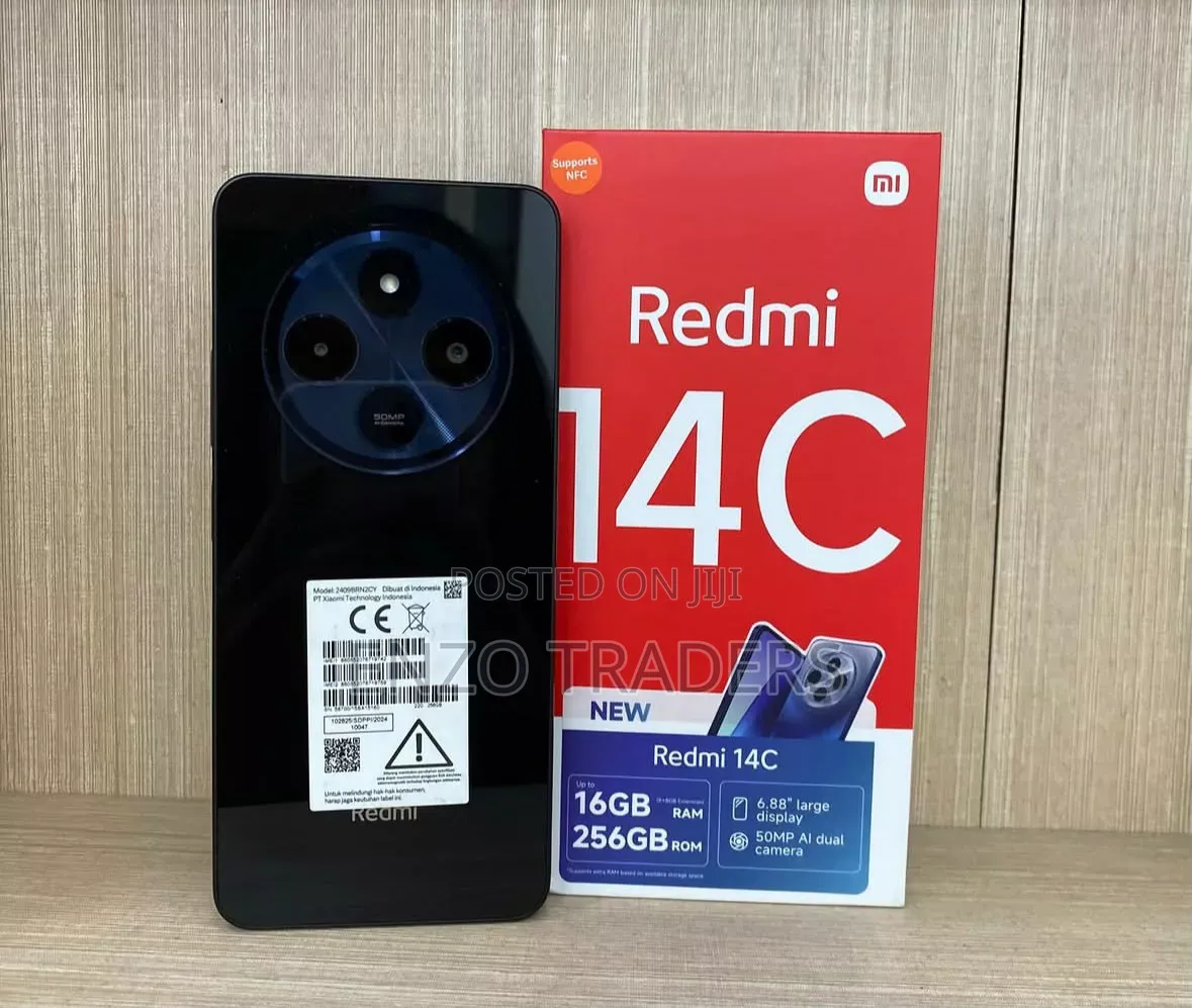 New Xiaomi Redmi 14C 256 GB Black