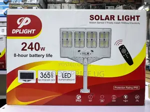 DpLight Outdoor Street Solar Light 240W IP65