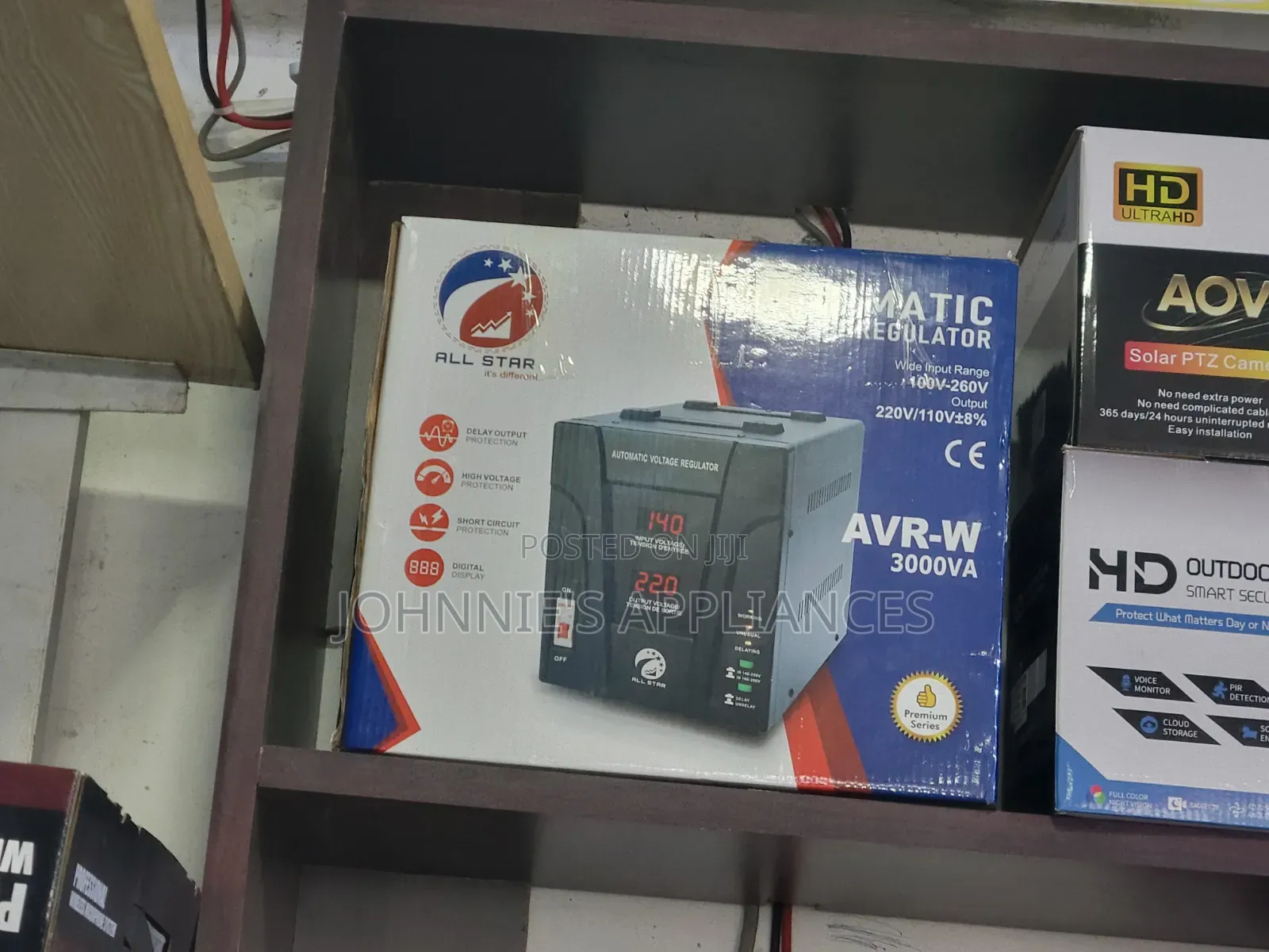 All Star AVR-W 3000VA Automatic Voltage Regulator