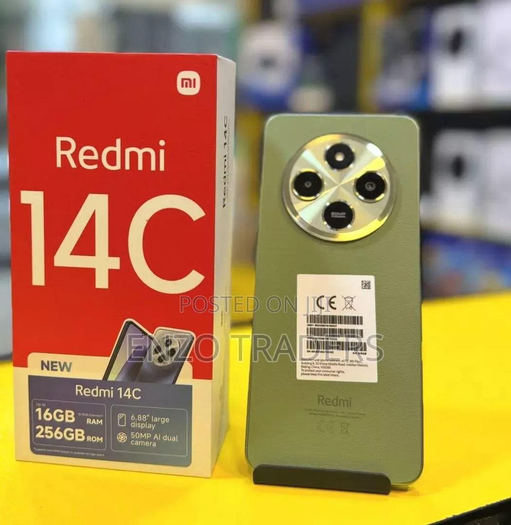 New Xiaomi Redmi 14C 256 GB Green