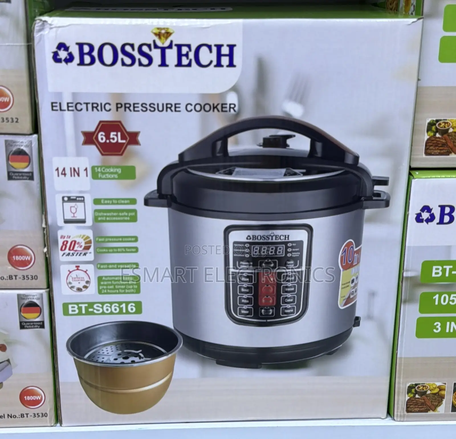 Bosstech Electric Pressure Cooker