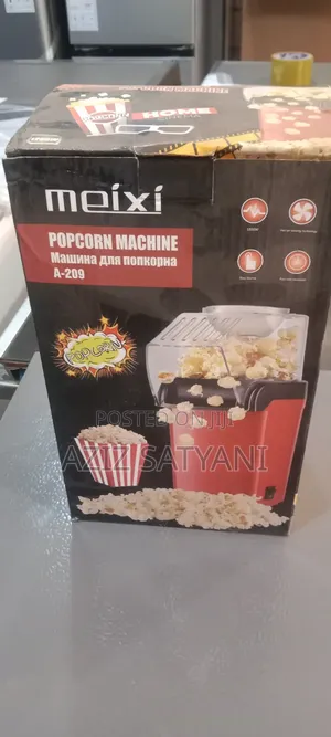 Meixi a-209 Popcorn Machine 1200W Electric Hot Air Popcorn Maker