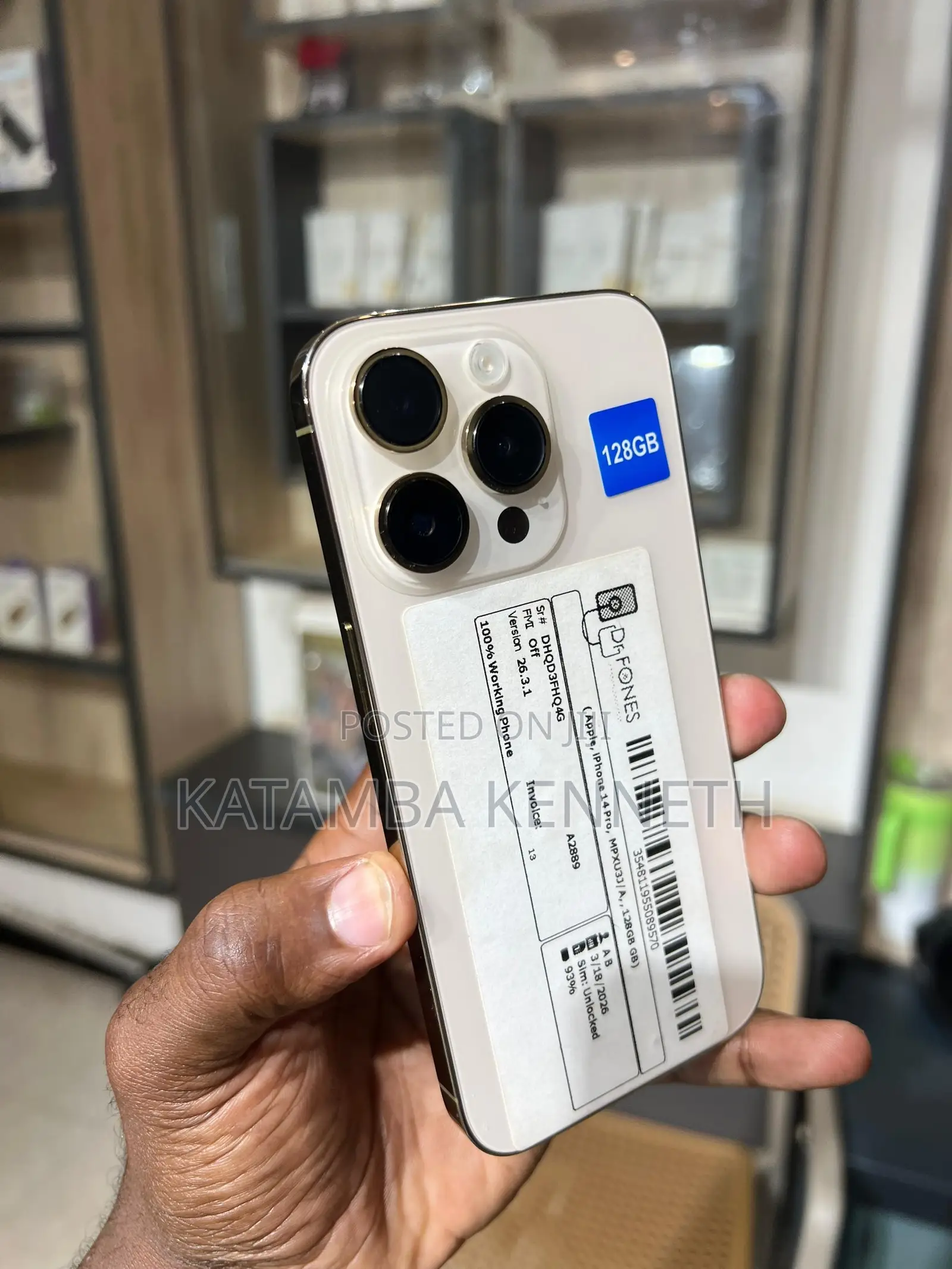 Apple iPhone 14 Pro 128 GB Rose Gold