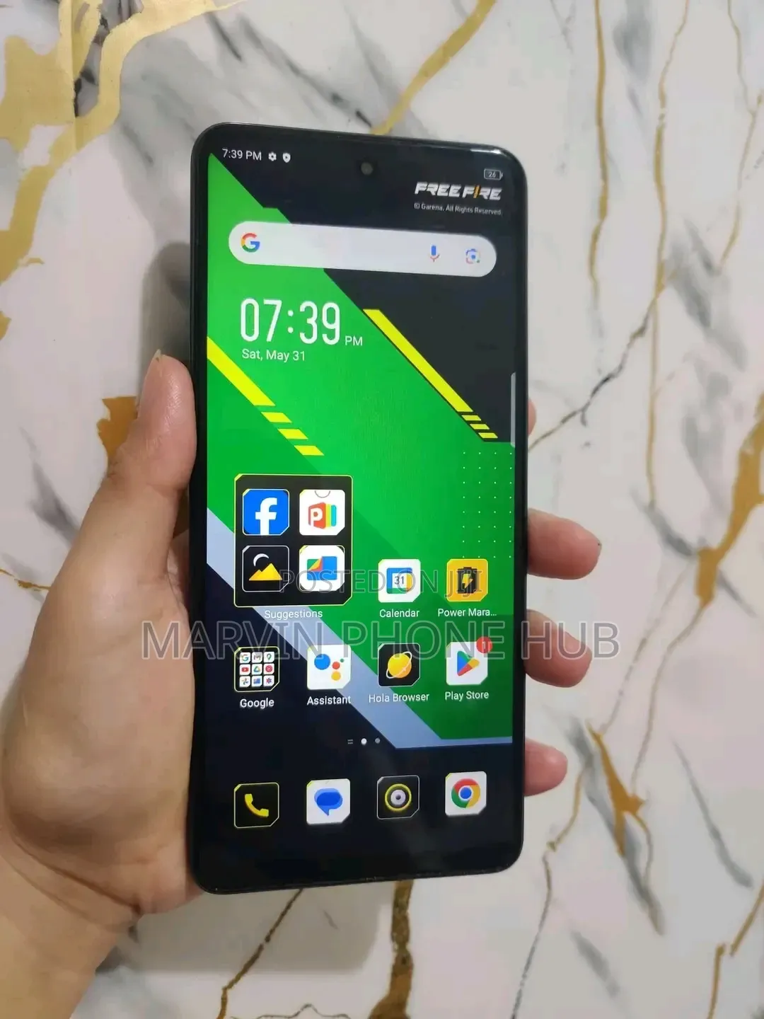 New Infinix Hot 40 Pro 256 GB Gold