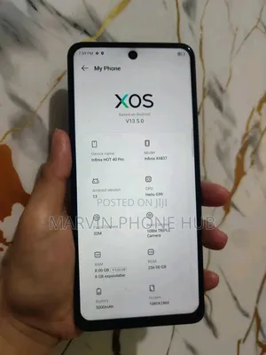 New Infinix Hot 40 Pro 256 GB Gold
