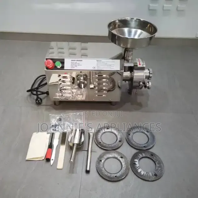 Commercial Grain Grinder 2.2kW Stainless Steel