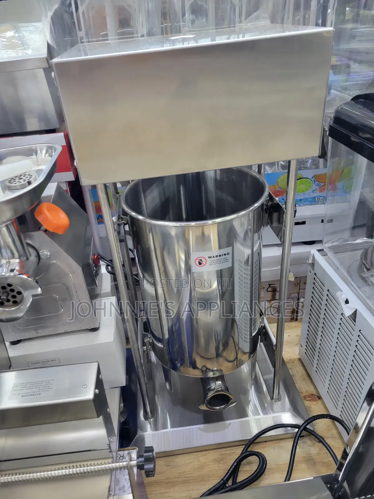 20L Commercial Stainless Steel Sausage Stuffer / Meat Filler