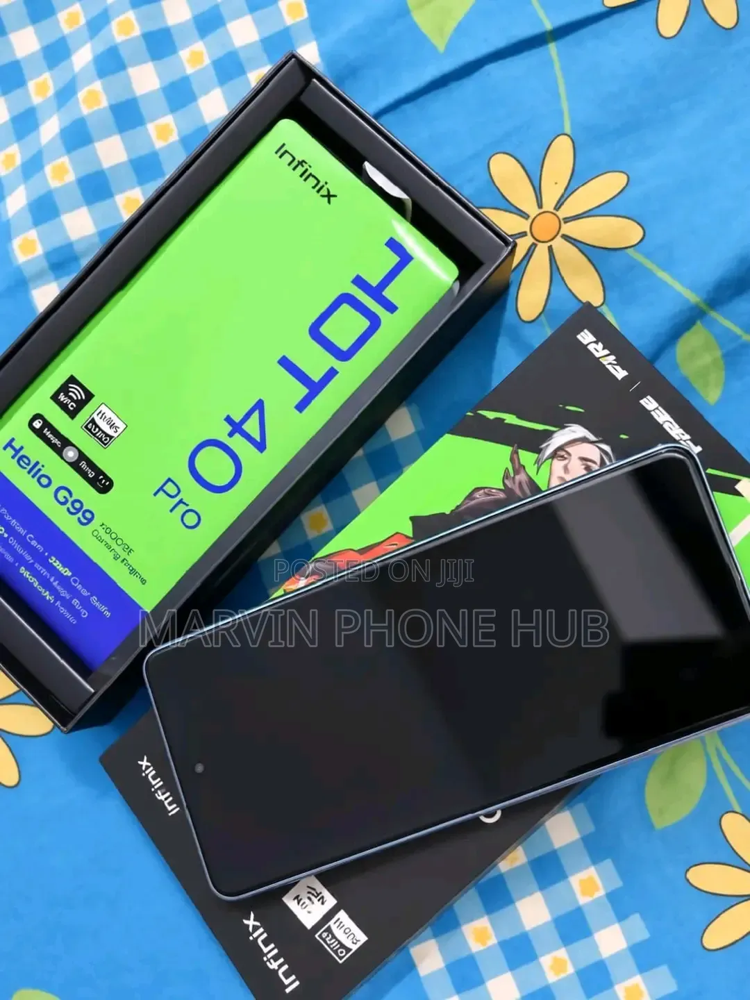 New Infinix Hot 40 Pro 256 GB Blue