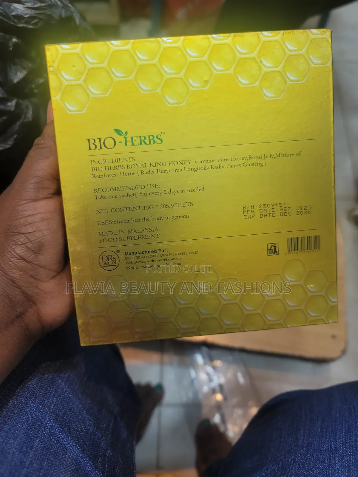 Bio Herbs Honey for Men and Women