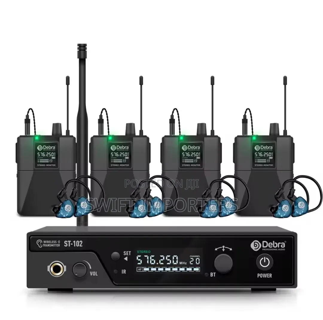 Debra ST 102 Wireless in-Ear Monitor System Iem System Inears Stage