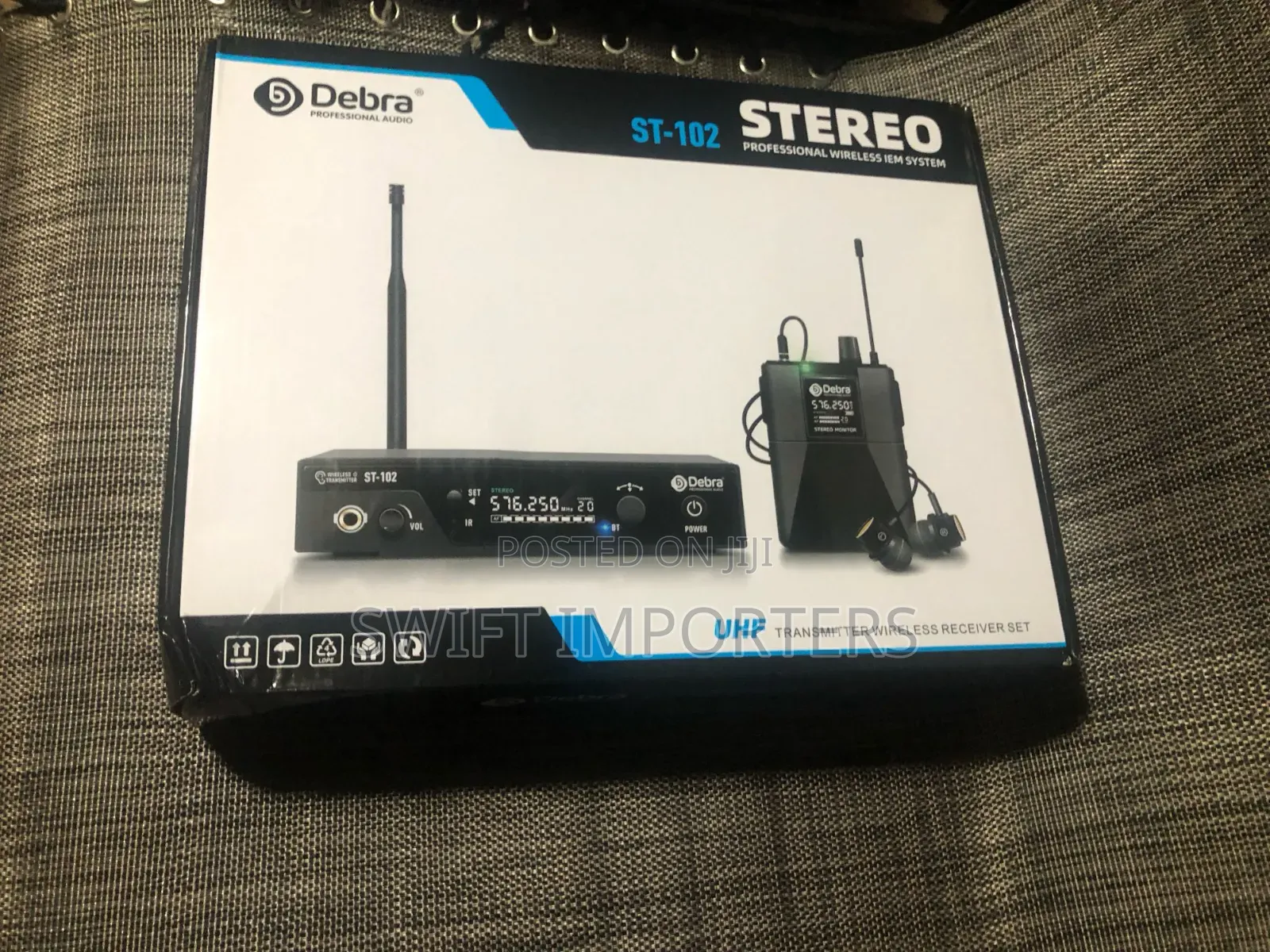 Debra ST 102 Wireless in-Ear Monitor System Iem System Inears Stage
