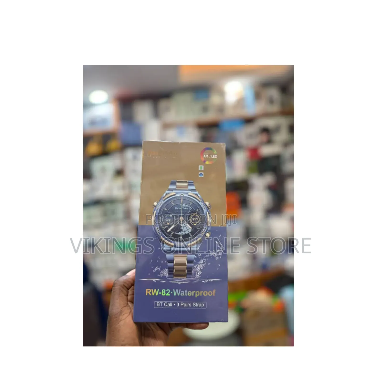 HAINOTEKO RW-82 Waterproof Smart Watch With Bluetooth Calling AMOLED