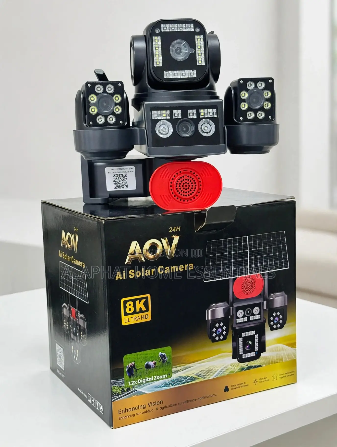 3-in-1 AI Solar PTZ Security Camera(SPM-T Series)