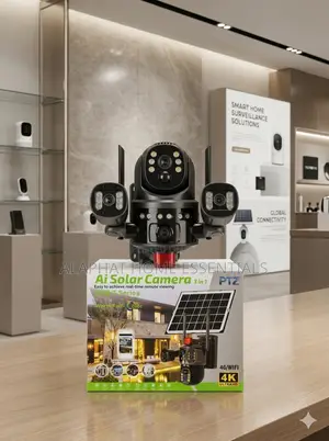 3-in-1 AI Solar PTZ Security Camera(SPM-T Series)