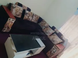 5 Seater L.Sofa With Cushions