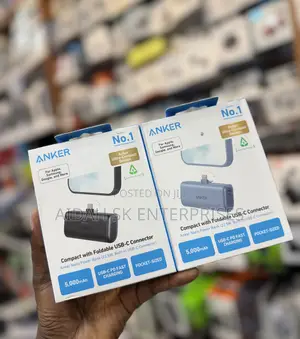 Anker Nano Power Bank 5000mAh, 22.5W, Built-in USB C Connector