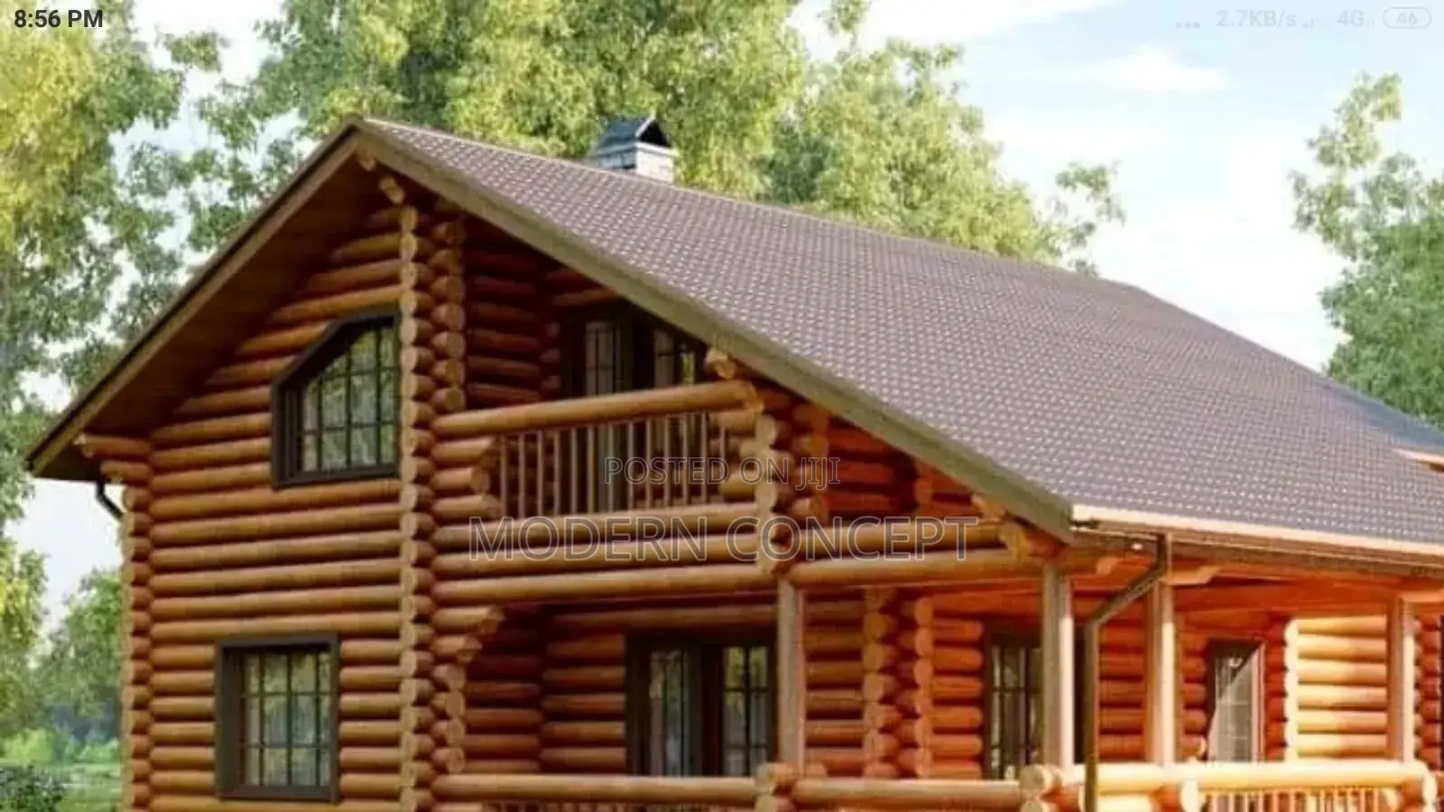 MST Wooden Log Cabins/Houses
