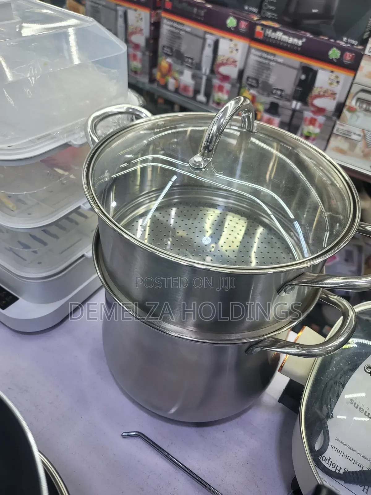 26cm Drum Shaped Food Steamer