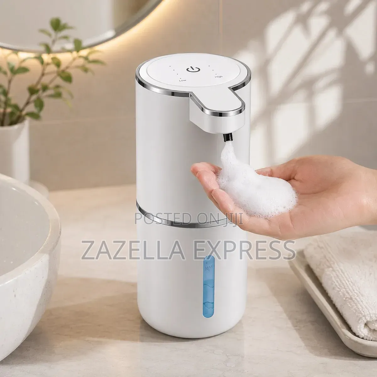 Automatic Touchless Form and Liquid Soap Dispenser