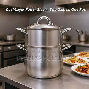 26cm Drum Shaped Food Steamer