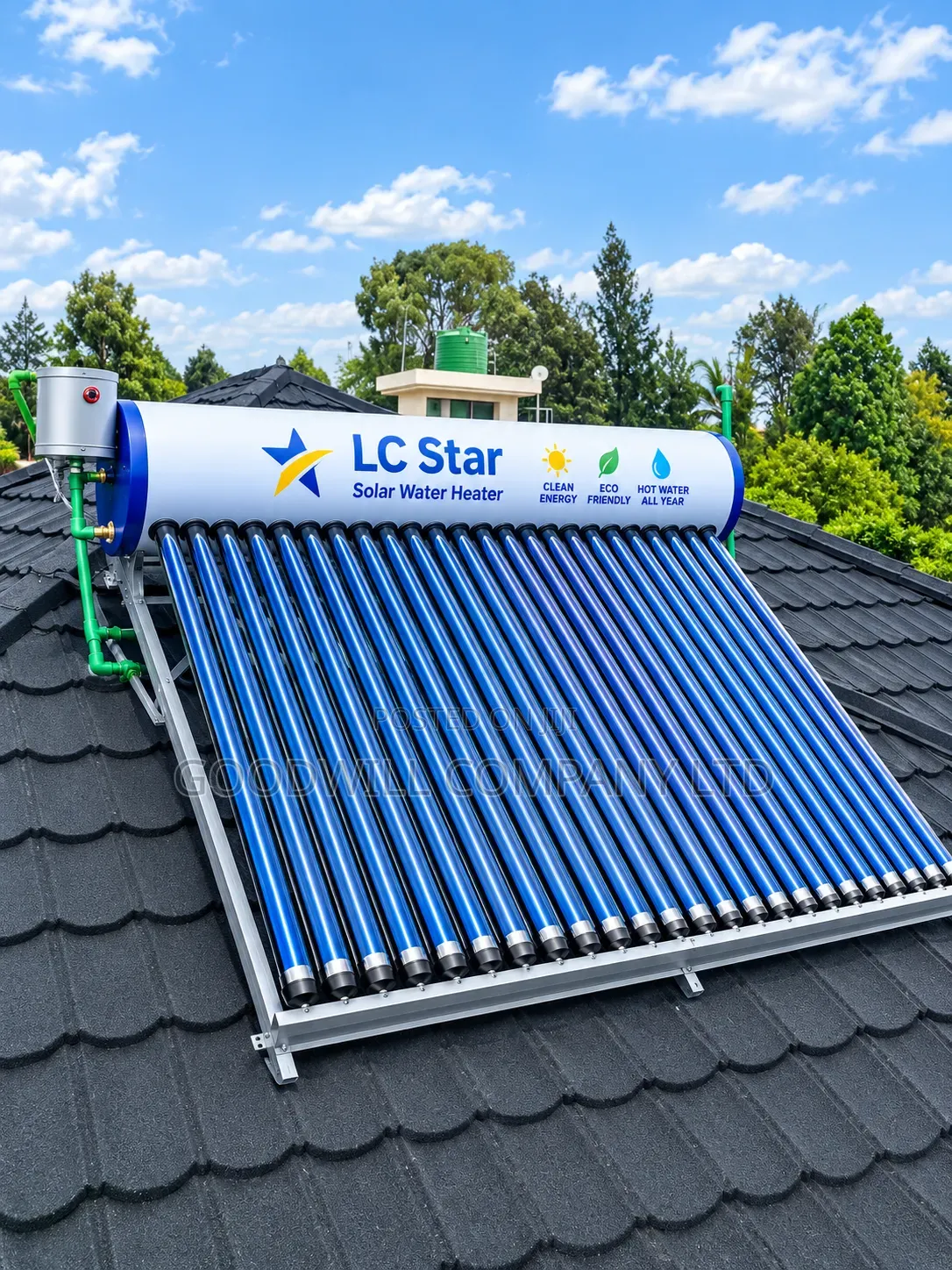 200 Liters LC Star Clean Energy Solar Water Heater