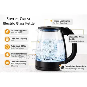 Electric Kettle-Silver Crest