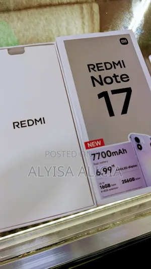 New Xiaomi Redmi Note 17 256 GB Black